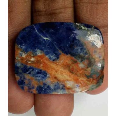 23.70 Carats Multi Sodalite  31.23 x 25.05 x 3.37 mm