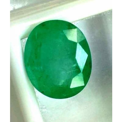 4.82 Carats Green Columbian Emerald 11.77 x 9.89 x 7.24a mm