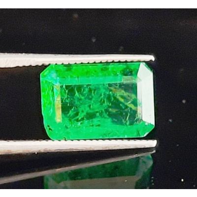 3.49 Carats Natural Zambian Emerald 11.18x7.44x4.8mm