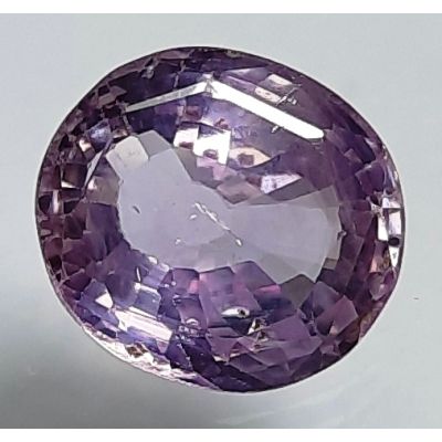 5.34 Carats Natural Violet + Purple Color Changing Sapphire 10.95x9.83x4.35mm