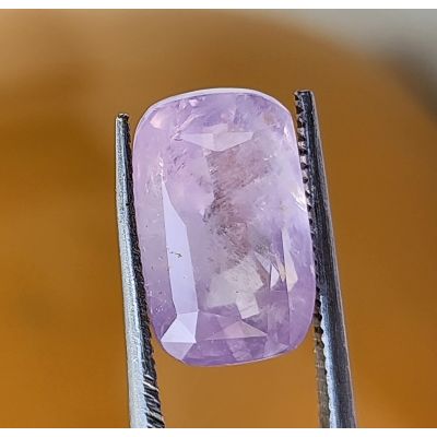 7.32 Carats Natural Purple Sapphire 10.58x7.79x5.40mm