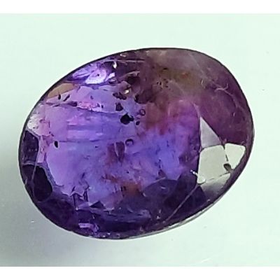 3.96 Carats Natural Purplish Violet Sapphire 10.94x9.09x3.83mm