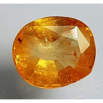 2.32 Carats Natural Orange Sapphire 8.90x7.46x3.85mm