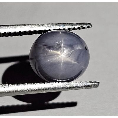 2.40 Carats Natural Polo Blue Star Sapphire 8.52 x 7.34 x 3.75 mm