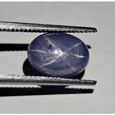 3.53 CARATS   Natural Ship Cove purple  Star Sapphire    9.42x6.86x4.90 mm