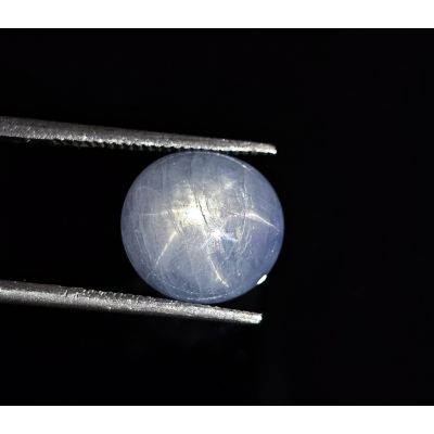 7.10 CARATS  Natural Lynch blue Star Sapphire  10.90x10.18x5.76 mm