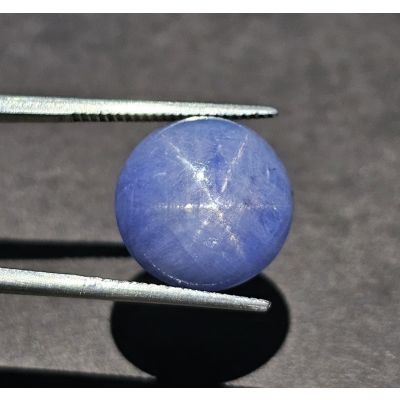 12.25 CARATS   Natural Astronaut Blue Star Sapphire  15.16x11.40x6.48 mm