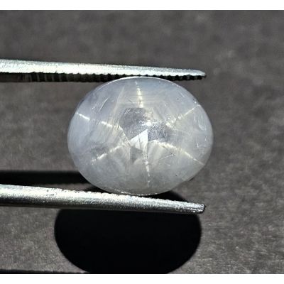 13.07   CARATS   Natural Fiord Green  Star Sapphire  12.65x10.88x8.46 mm