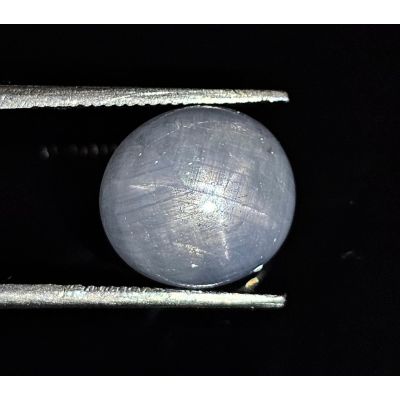 10.35  CARATS   Natural Silver Lake Blue Star Sapphire 12.43x11.55x6.56 mm