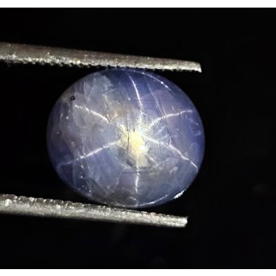 6.52 Carats Natural Ucla Blue Star Sapphire 10.97x9.88x7.13 mm