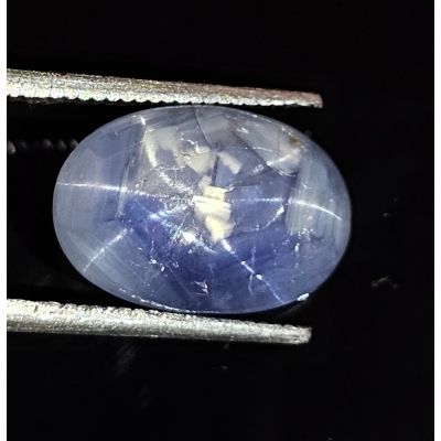 5.77  CARATS  Natural San Marino Blue Star Sapphire  11.00x9.62x6.15 mm