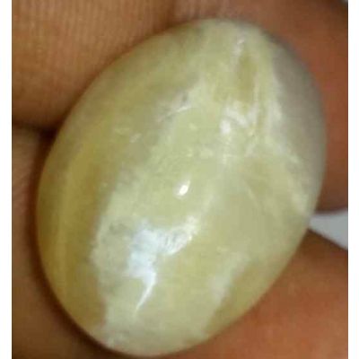 26.43 Carat Natural Chrysoberyl Opal Cat's Eye 22.78 x 16.98 x 13.36 mm