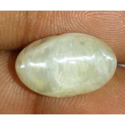 6.42 Carat Natural Chrysoberyl Opal Cat's Eye 13.90 x 8.78 x 9.33 mm