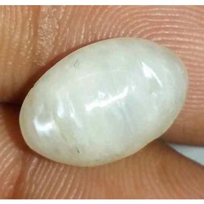 4.68 Carat Natural Chrysoberyl Opal Cat's Eye 12.85 x 8.63 x 6.80 mm