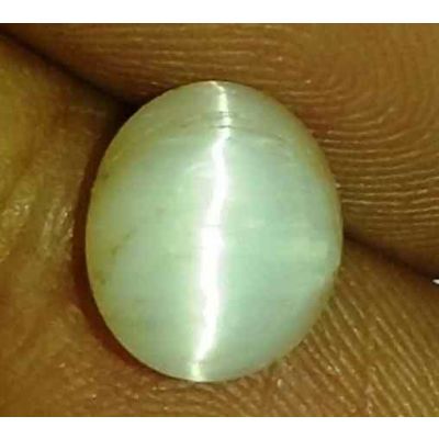 1.53 Carat Natural Chrysoberyl Opal Cat's Eye 8.09 x 7.07 x 4.80 mm
