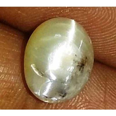 2.48 Carat Natural Chrysoberyl Opal Cat's Eye 9.84 x 7.98 x 5.23 mm