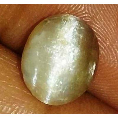2.36 Carat Natural Chrysoberyl Opal Cat's Eye 9.74 x 8.02 x 5.36 mm