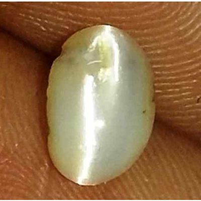 0.69 Carat Natural Chrysoberyl Opal Cat's Eye 7.30 x 4.84 x 4.17 mm