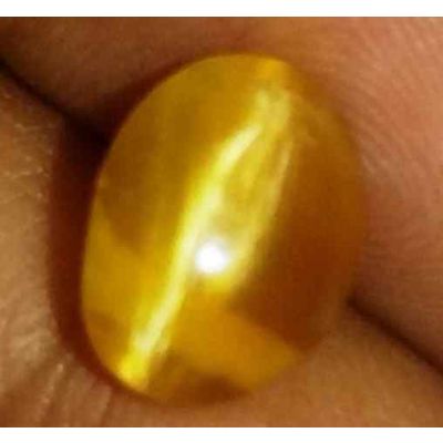 2.14 Carat Natural Chrysoberyl Opal Cat's Eye 8.95 x 6.68 x 5.50 mm