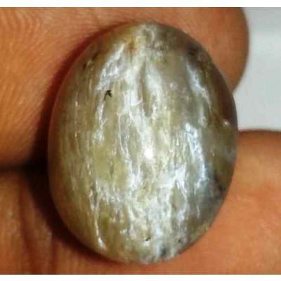 14.95 Carat Natural Chrysoberyl Opal Cat's Eye 16.74 x 12.98 x 12.08 mm