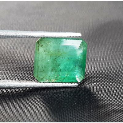 4.12 Carat Colombian Emerald 10.11x8.74x5.33mm