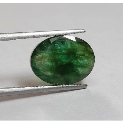 4.39 Carat Colombian Emerald 12.96x9.73x4.91mm