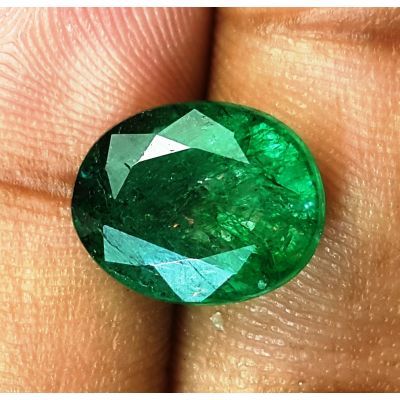1.52 Carats Zambian Emerald 8.81 x 6.42 x 3.74 mm