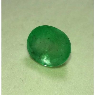 4.11 Carats Colombian Emerald 10.80 x 8.80 x 6.43 mm