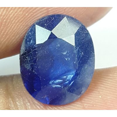 6.04 Carats Natural Blue Sapphire 12.15 x 10.00 x 5.70 mm