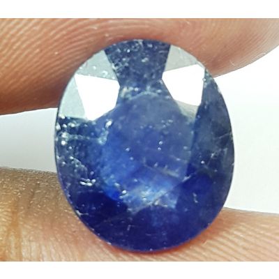 6.51 Carats Natural Blue Sapphire 12.10 x 10.15 x 5.55 mm
