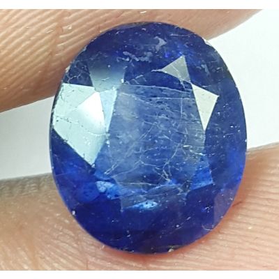 4.21 Carats Natural Blue Sapphire 10.35 x 8.90 x 4.90 mm