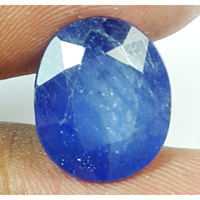 6.13 Carats Natural Blue Sapphire 12.10 x 10.15 x 5.60 mm
