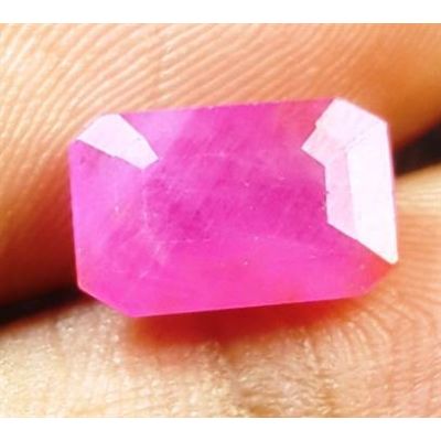 3.30 Carats Natural Red Ruby 10.00 x 6.75 x 5.00 mm