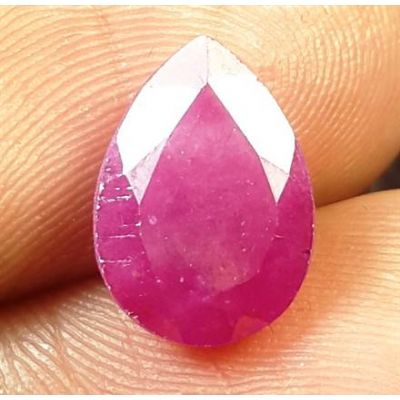 3.40 Carats Natural Red Ruby 10.50 x 7.80 x 4.80 mm