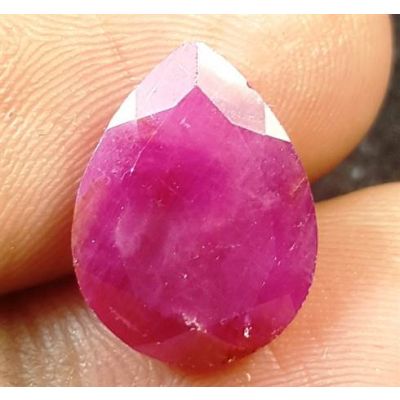 4.87 Carats Natural Red Ruby 13.55 x 10.20 x 4.45 mm