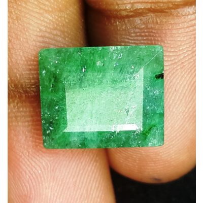 8.81 Carats Natural Green Emerald 13.85 x 11.50 x 6.70 mm