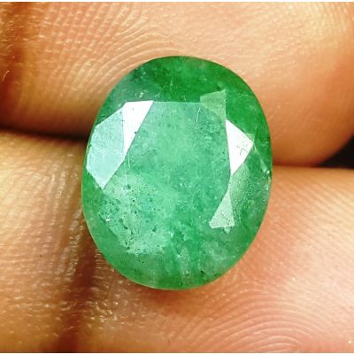 5.60 Carats Natural Green Emerald 12.65 x 10.10 x 6.10 mm