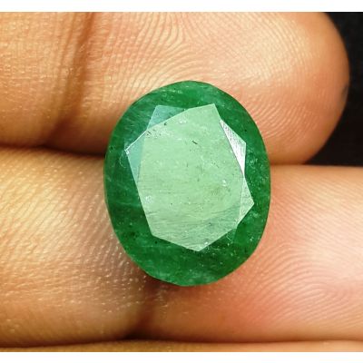 8.07 Carats Natural Green Emerald 14.00 x 11.50 x 6.95 mm