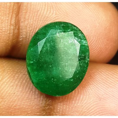 7.51 Carats Natural Green Emerald 13.40 x 11.40 x 6.95 mm