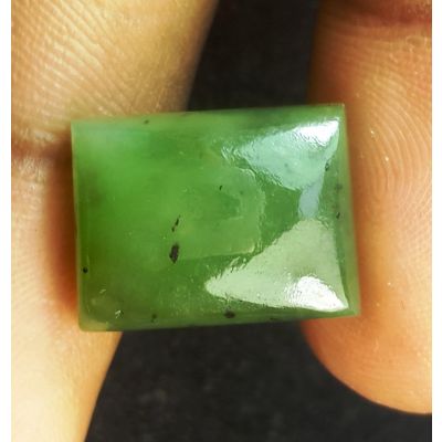 Natural Green Jade Loose Gemstone- Jade Pear 12x16mm AAA quality Beautiful  color