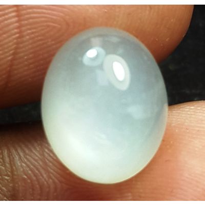 4.91 Carats Natural White Moonstone 11.74 x 9.44 x 8.06 mm