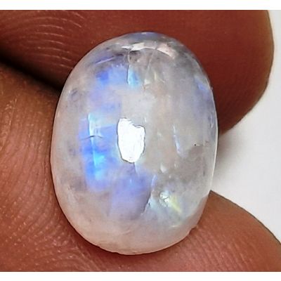 6.75 Carats Natural White Moonstone 14.29 x 10.49 x 5.70 mm