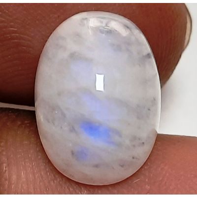 7.01 Carats Natural White Moonstone 14.24 x 10.24 x 6.28 mm