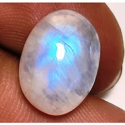 6.72 Carats Natural White Moonstone 13.88 x 10.11 x 5.90 mm