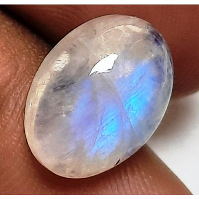 7.83 Carats Natural White Moonstone 14.12 x 10.03 x 6.75 mm