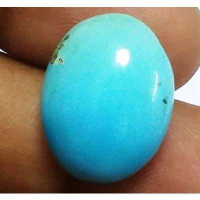 15.65 Carats Natural Blue Paradise Turquoise 18.51 x 14.28 x 9.81 mm