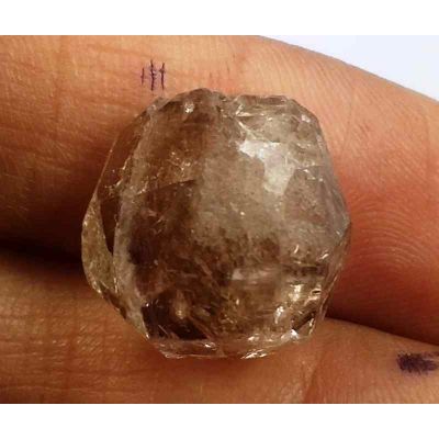 8.39 Carats Herkimer Diamond 13.82 X 13.50 X 6.81 mm