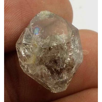11.1 Carats Herkimer Diamond 17.60 X 14.43 X 7.75 mm