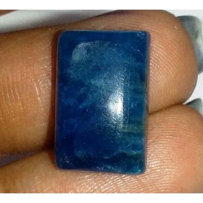10.83 Carats Natural Blue Neon Apatite 15.52 X 10.10 X 5.51 mm