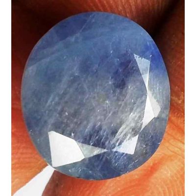 9.96 Carats Blue Sapphire Ceylon 13.74 x 12.19 x 5.94 mm